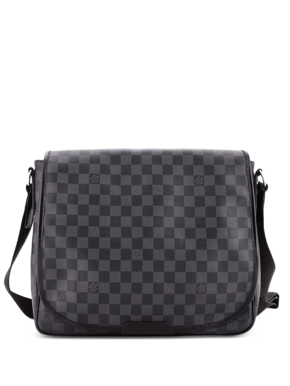 Louis Vuitton Pre-Owned Daniel Messenger Bag Damier Graphite MM crossbody bag - Nero