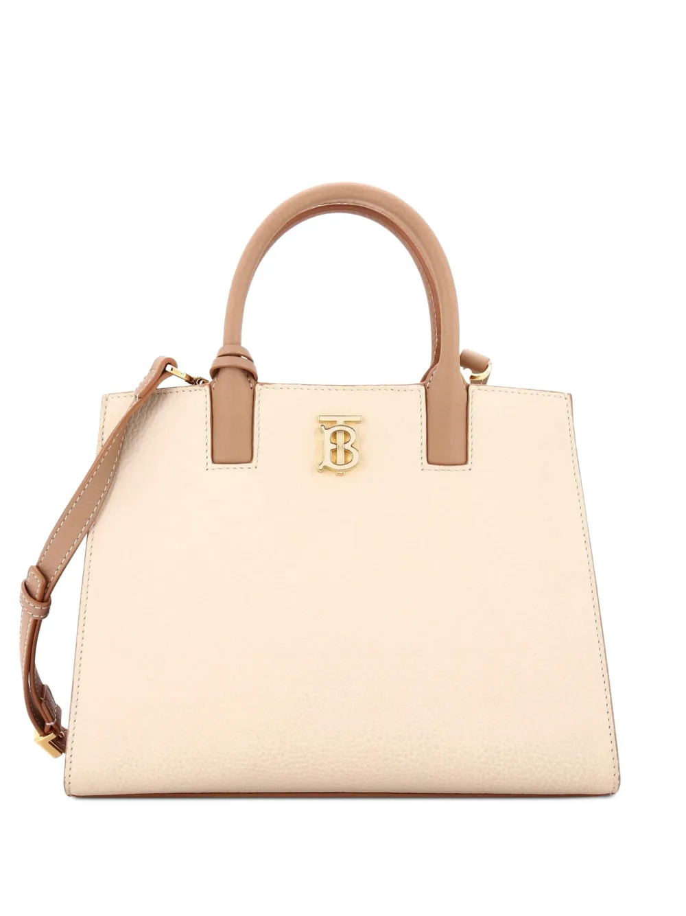 Burberry Pre-Owned Frances Tote Leather Mini satchel - Neutrals