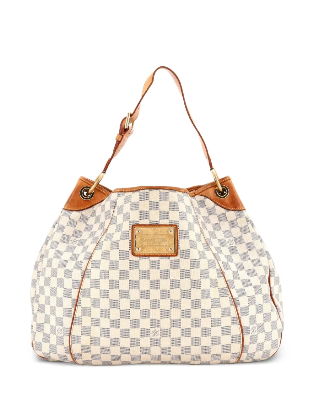 Louis Vuitton Pre-Owned Galliera Damier GM Beuteltasche - Weiß