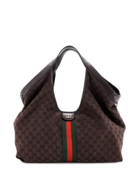 Gucci Pre-Owned Giglio GG Canvas Large tote bag