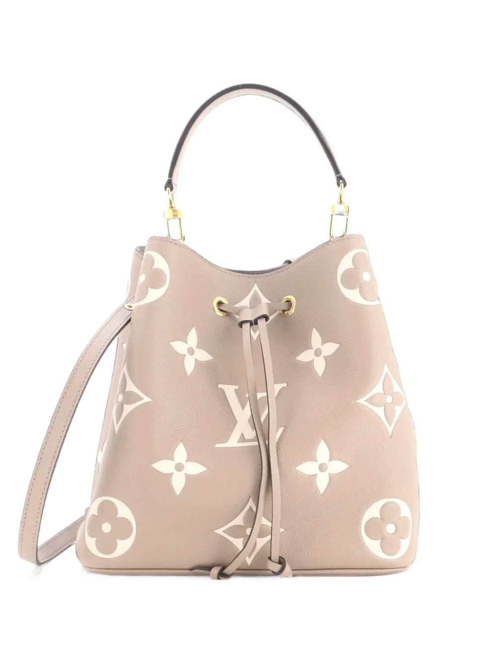 Louis Vuitton Pre-Owned NeoNoe Handbag Bicolor Monogram Empreinte Giant MM bucket bag - Toni neutri
