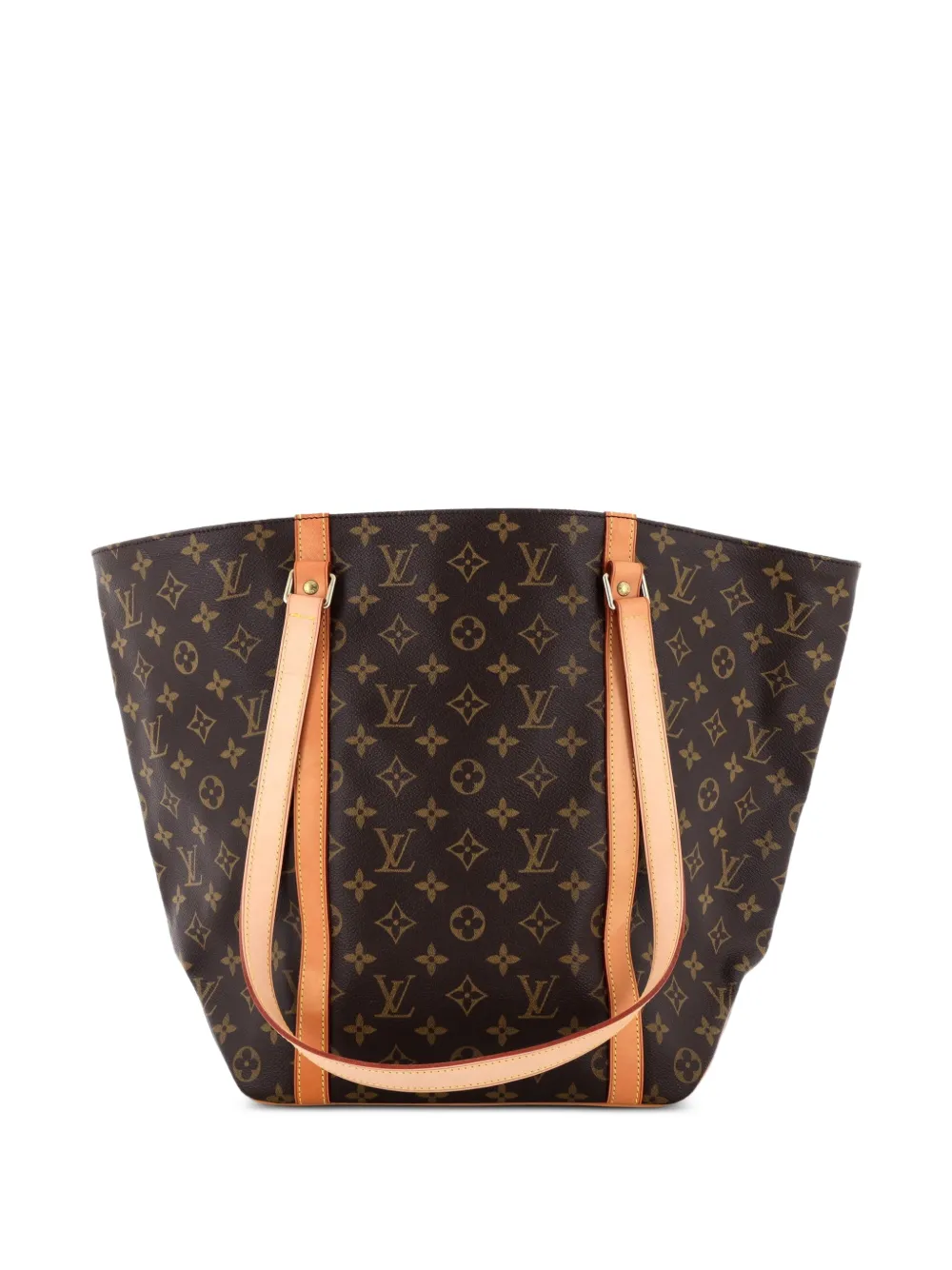 Louis Vuitton Pre-Owned Shopping Sac Handbag Monogram Canvas MM tote bag - Brown