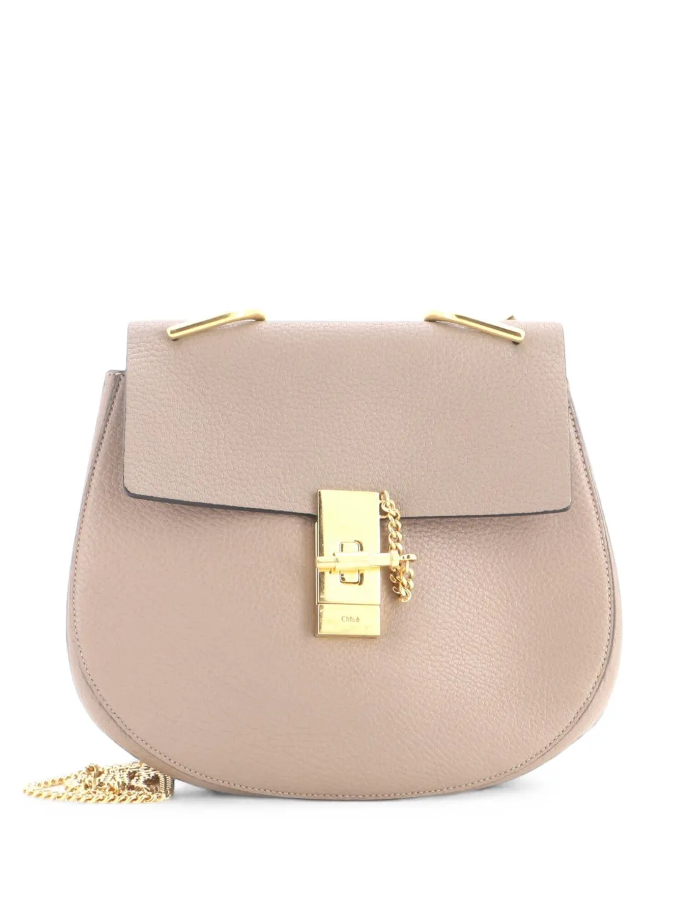 Chloé Pre-Owned Drew Leather Small crossbody bag - Toni neutri