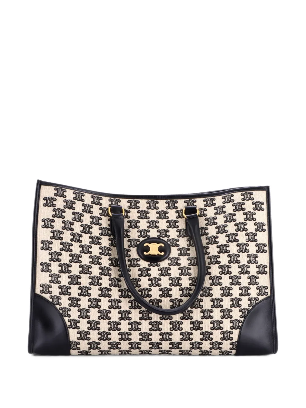 Celine Pre-Owned Horizontal Cabas Triomphe Canvas tote bag - Toni neutri
