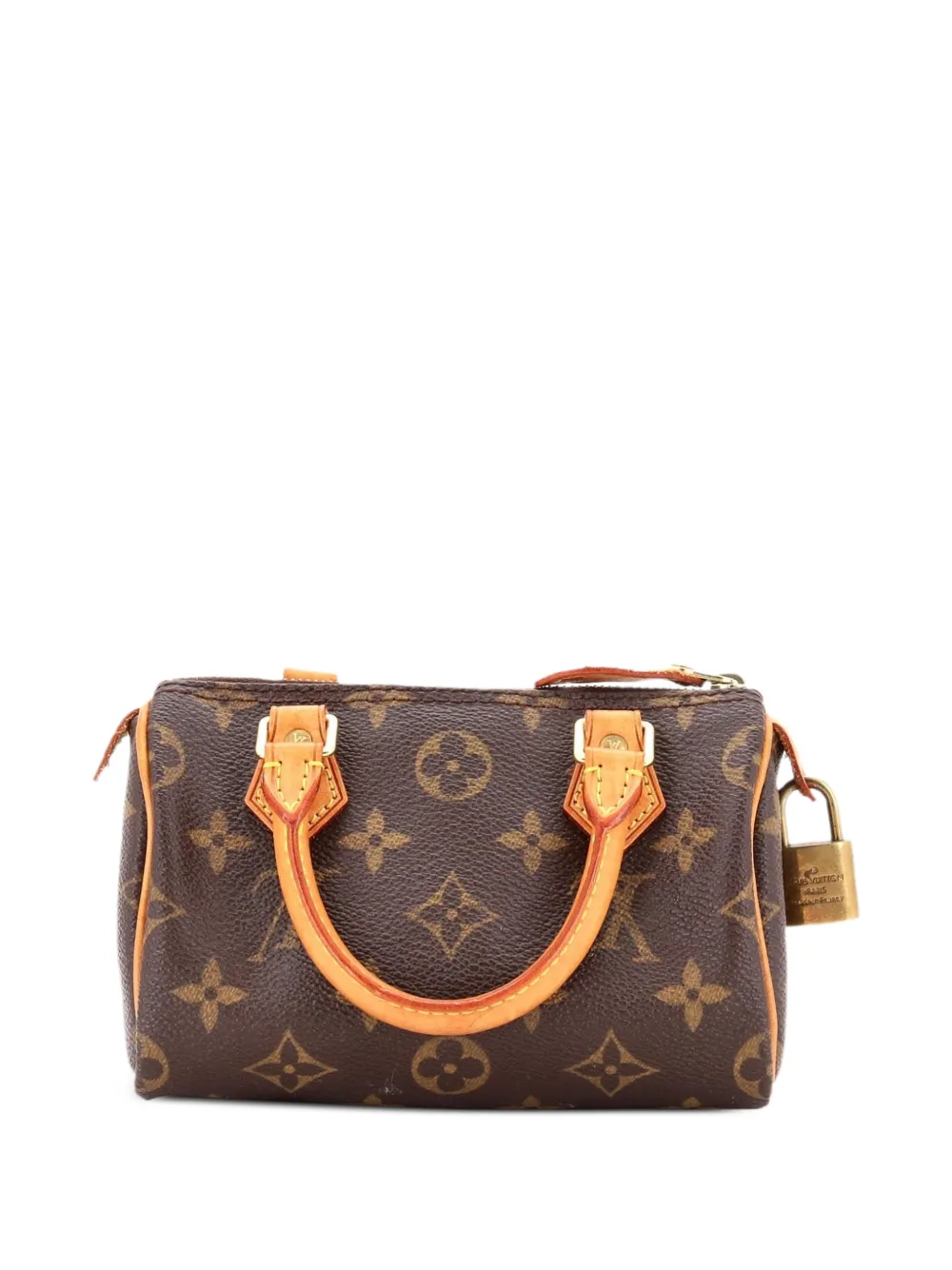 Louis Vuitton Pre-Owned Speedy Mini HL Handbag Monogram Canvas satchel - Marrone