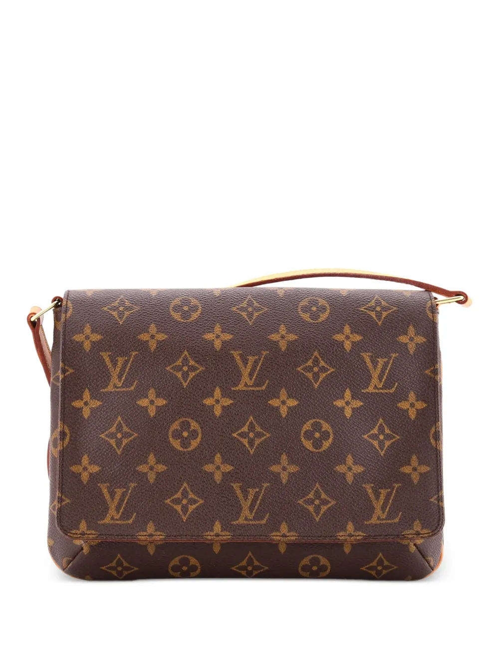 Louis Vuitton Pre-Owned Musette Tango Handbag Monogram Canvas shoulder bag - Marrone