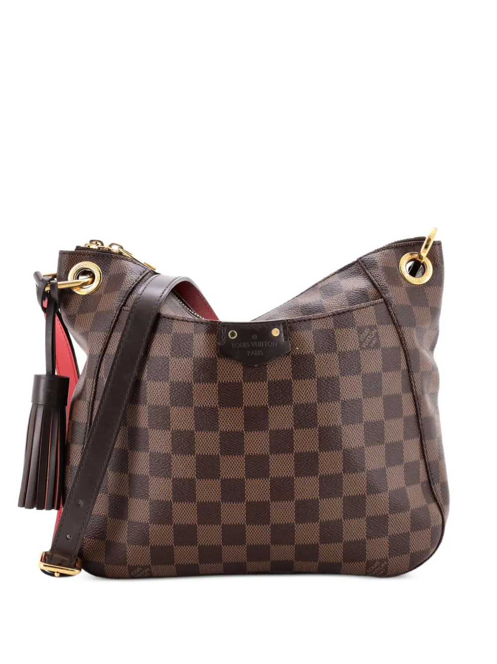 Louis Vuitton Pre-Owned South Bank Besace Damier Umhängetasche - Braun