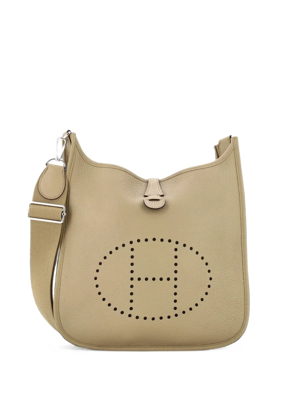 Hermès Pre-Owned Evelyne Bag Gen III Clemence PM crossbody bag - Marrone