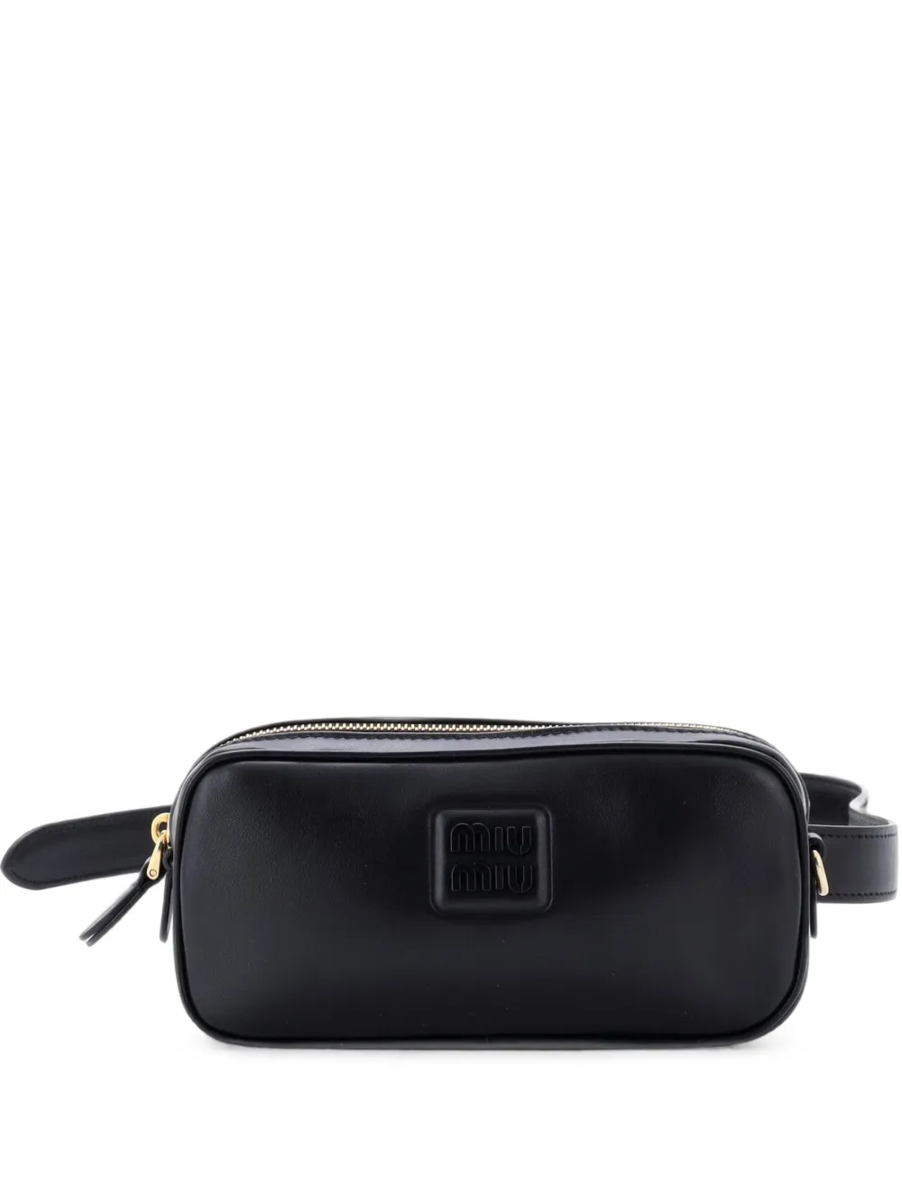 Miu Miu Pre-Owned Softy Leather Small belt bag - Nero