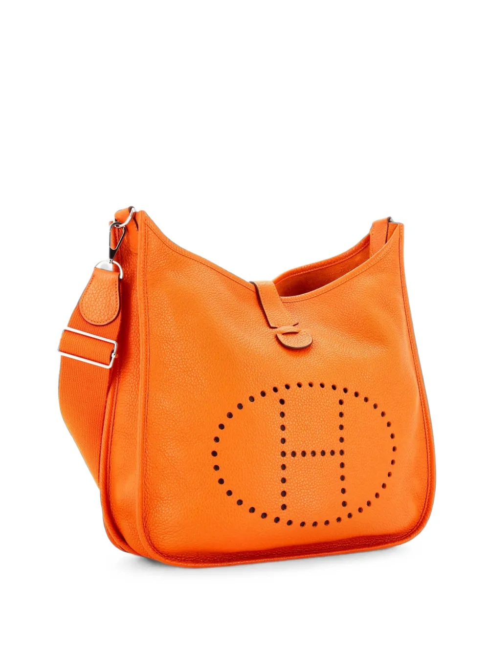 Hermès Pre-Owned Evelyne Bag Gen III Clemence GM crossbody bag - Arancione
