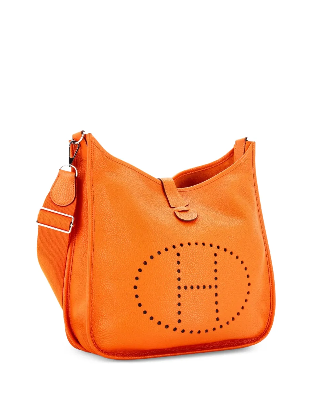 Hermès Pre-Owned Evelyne Bag Gen III Clemence GM Umhängetasche - Orange