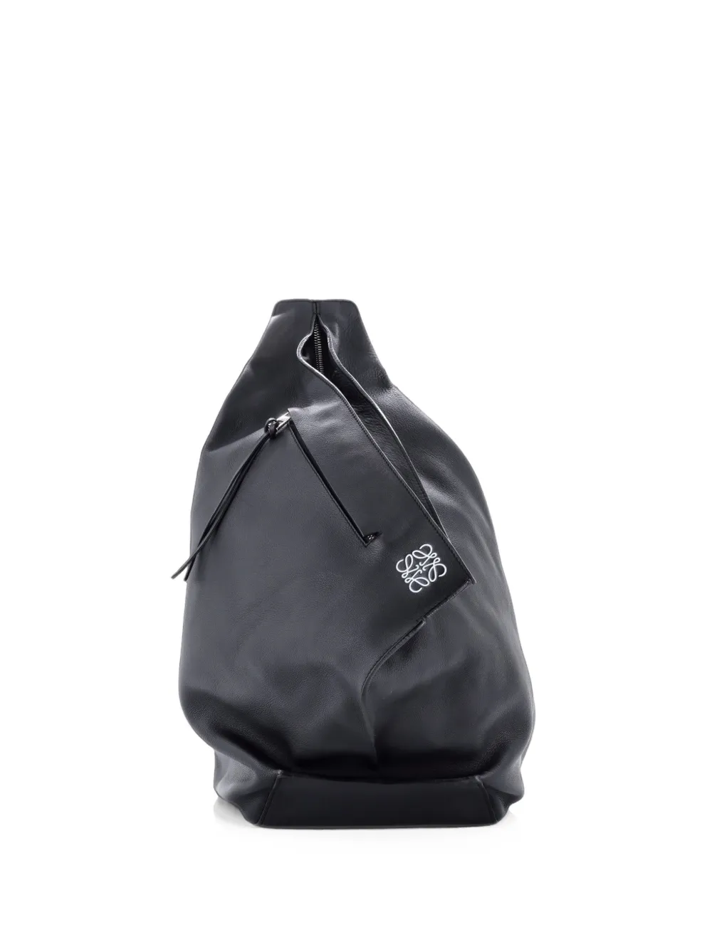 Loewe Pre-Owned Anton Sling Bag Leather Medium backpack - Nero