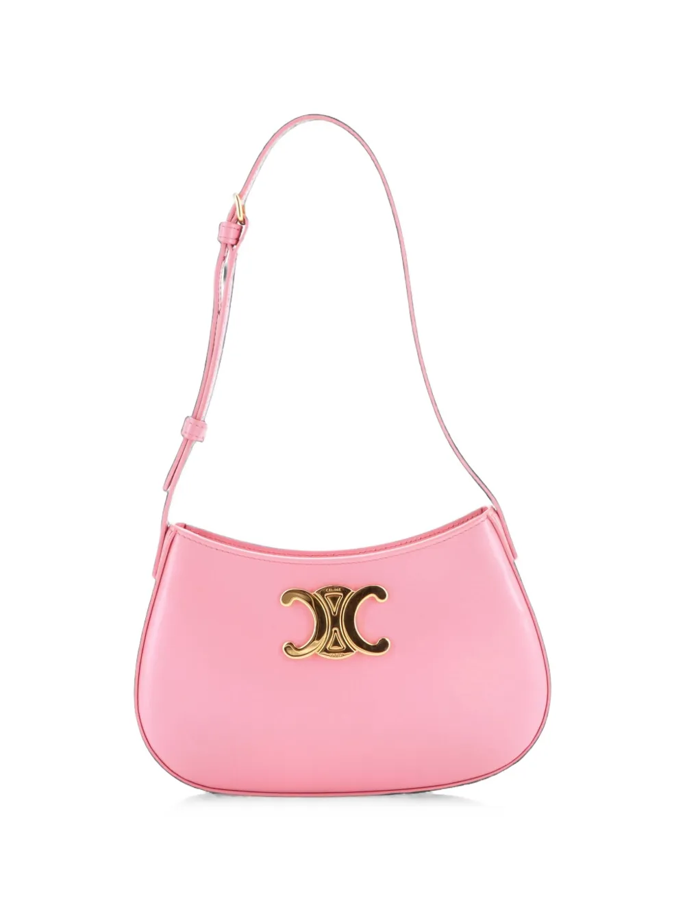 Celine Pre-Owned Triomphe Tilly Bag Smooth Calfskin Medium shoulder bag - Rosa