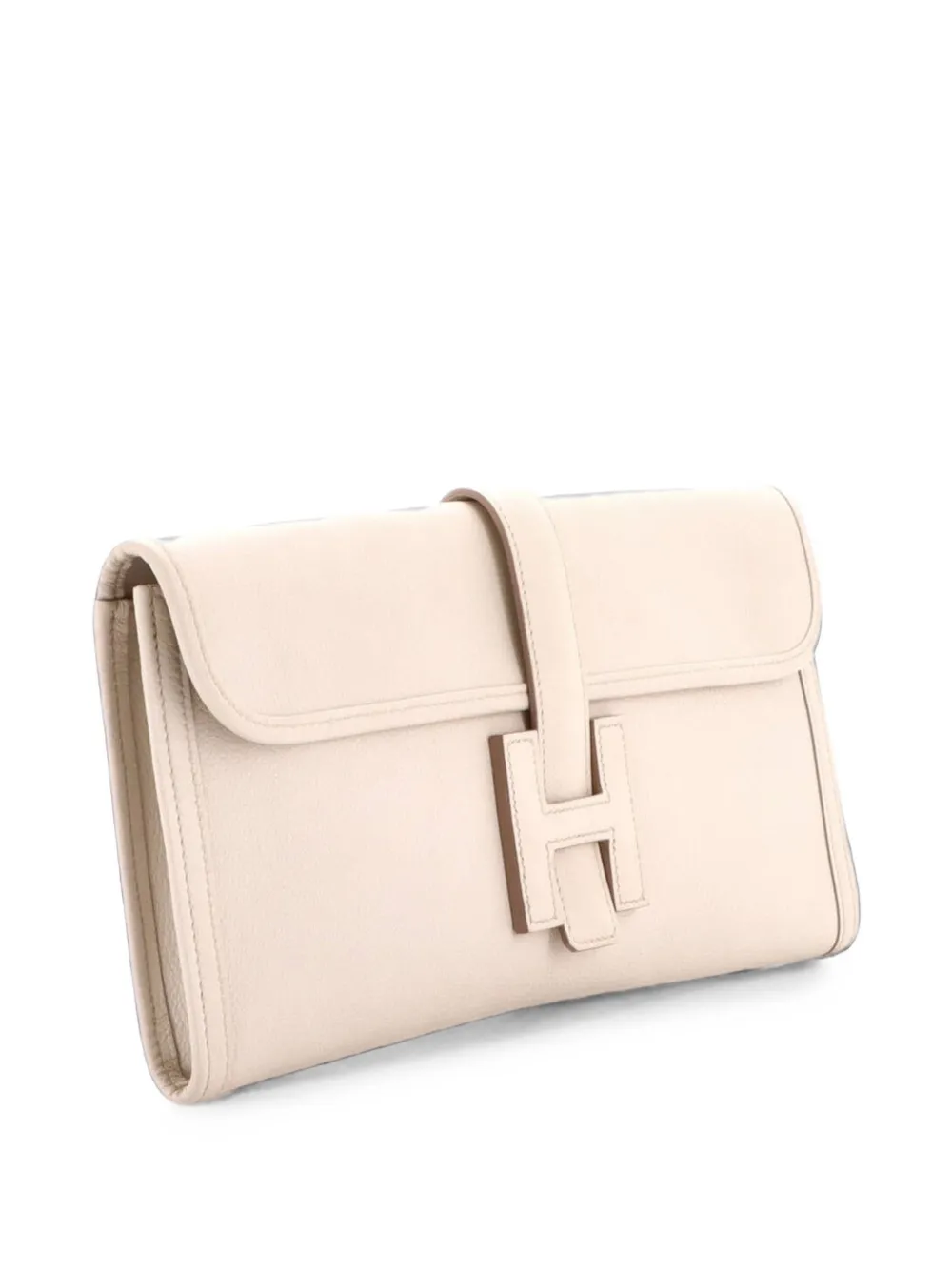 Hermès Pre-Owned Jige Elan Evercolor 29 clutch bag - Toni neutri
