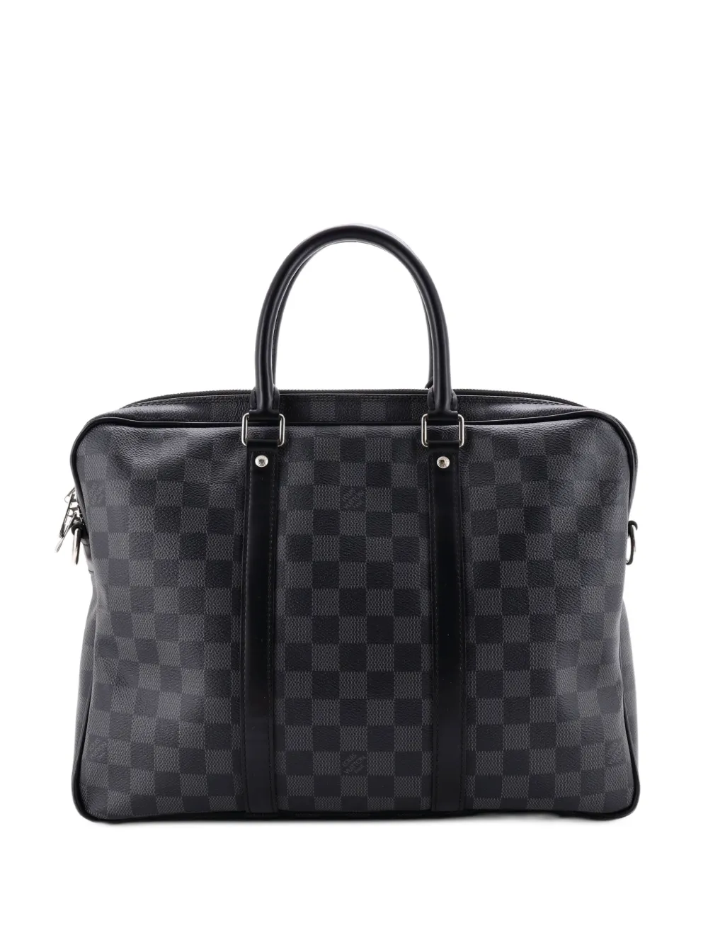 Louis Vuitton Pre-Owned Porte-Documents Voyage Briefcase Damier Graphite PM business bag - Nero