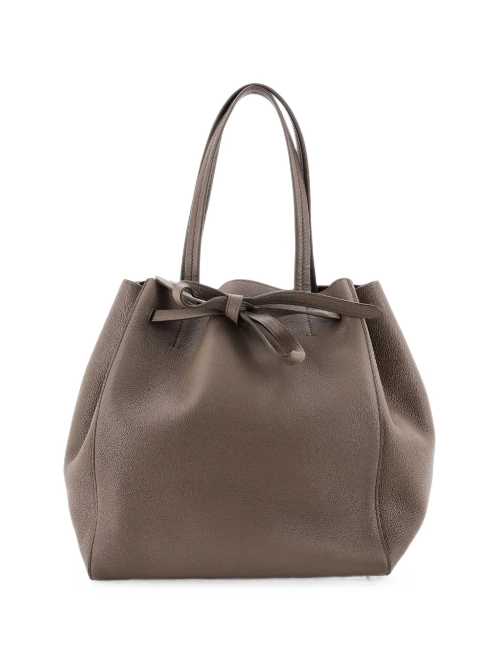 Celine Pre-Owned Phantom Tie Cabas Leather Medium tote bag - Marrone