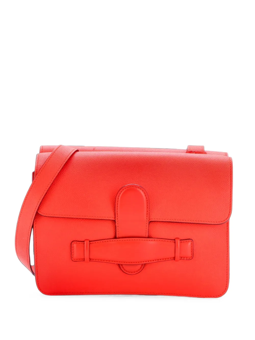 Celine Pre-Owned Symmetrical Leather shoulder bag - Rosso