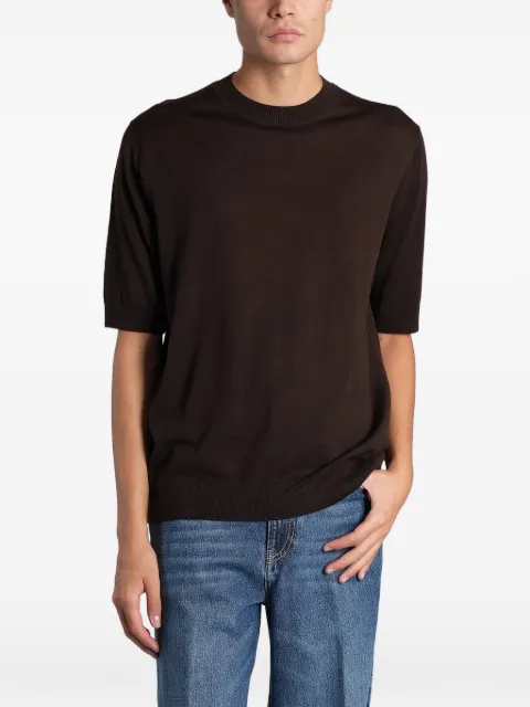 Ballantyne fine-knit T-shirt