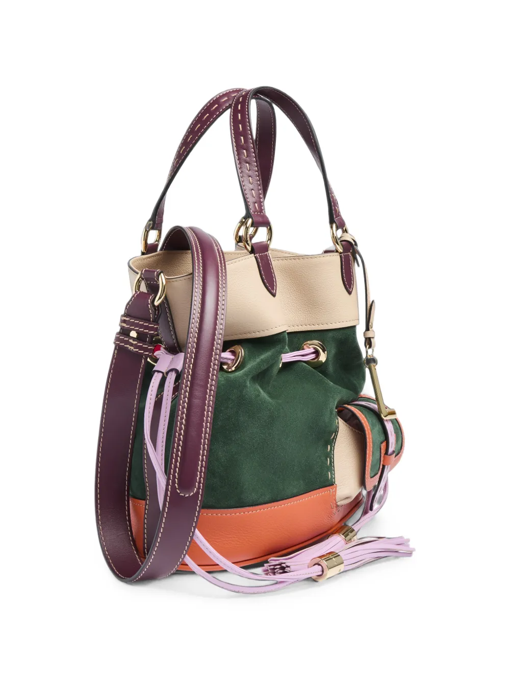 Lancel M Premier Flirt leren bucket-tas Groen
