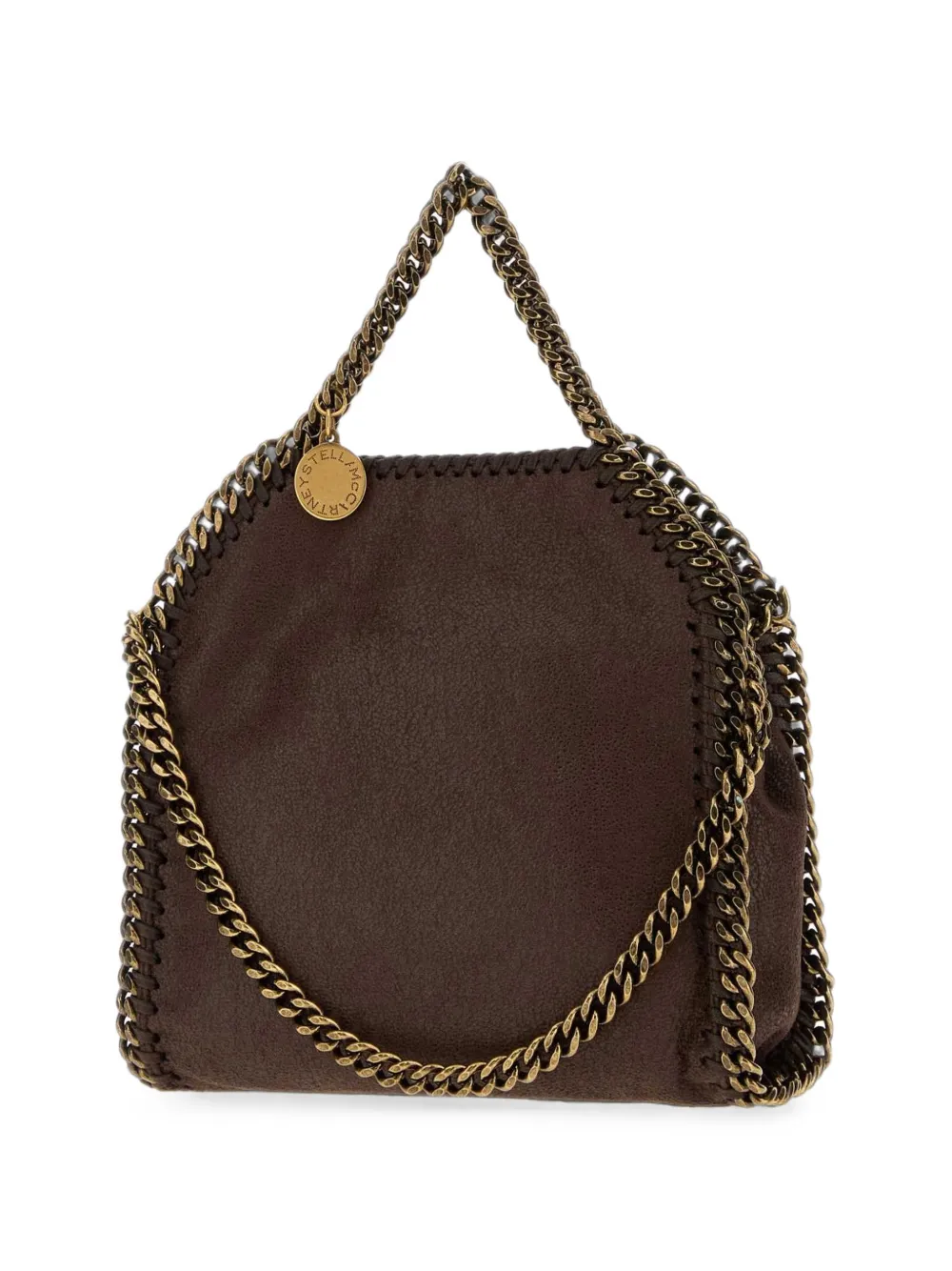 Stella McCartney Falabella mini shopper Bruin