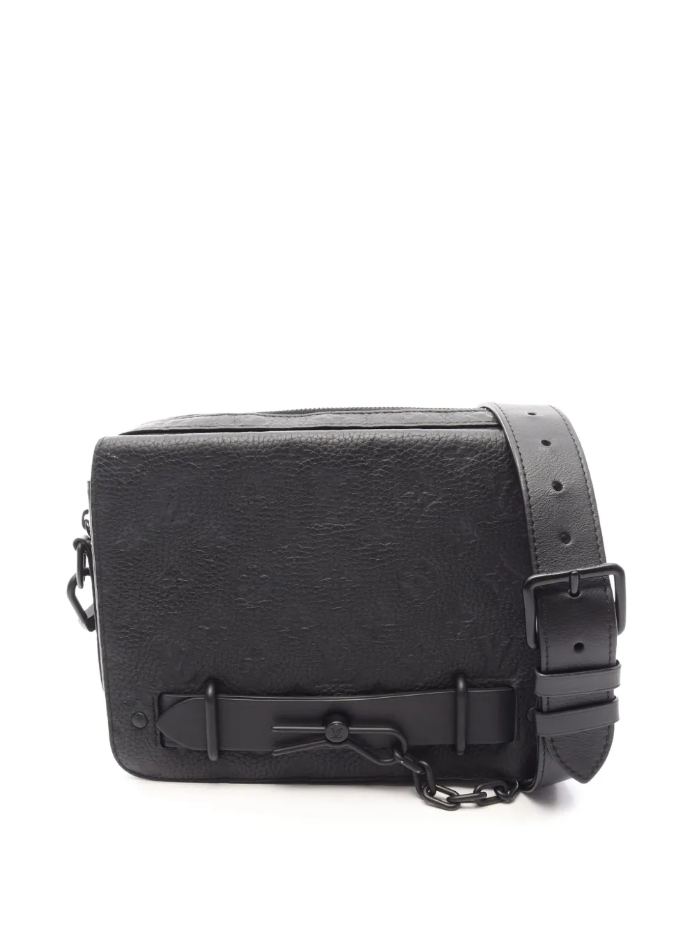 Louis Vuitton Pre-Owned 2010-2026 Monogram Taurillon Steamer Messenger crossbody bag - Nero