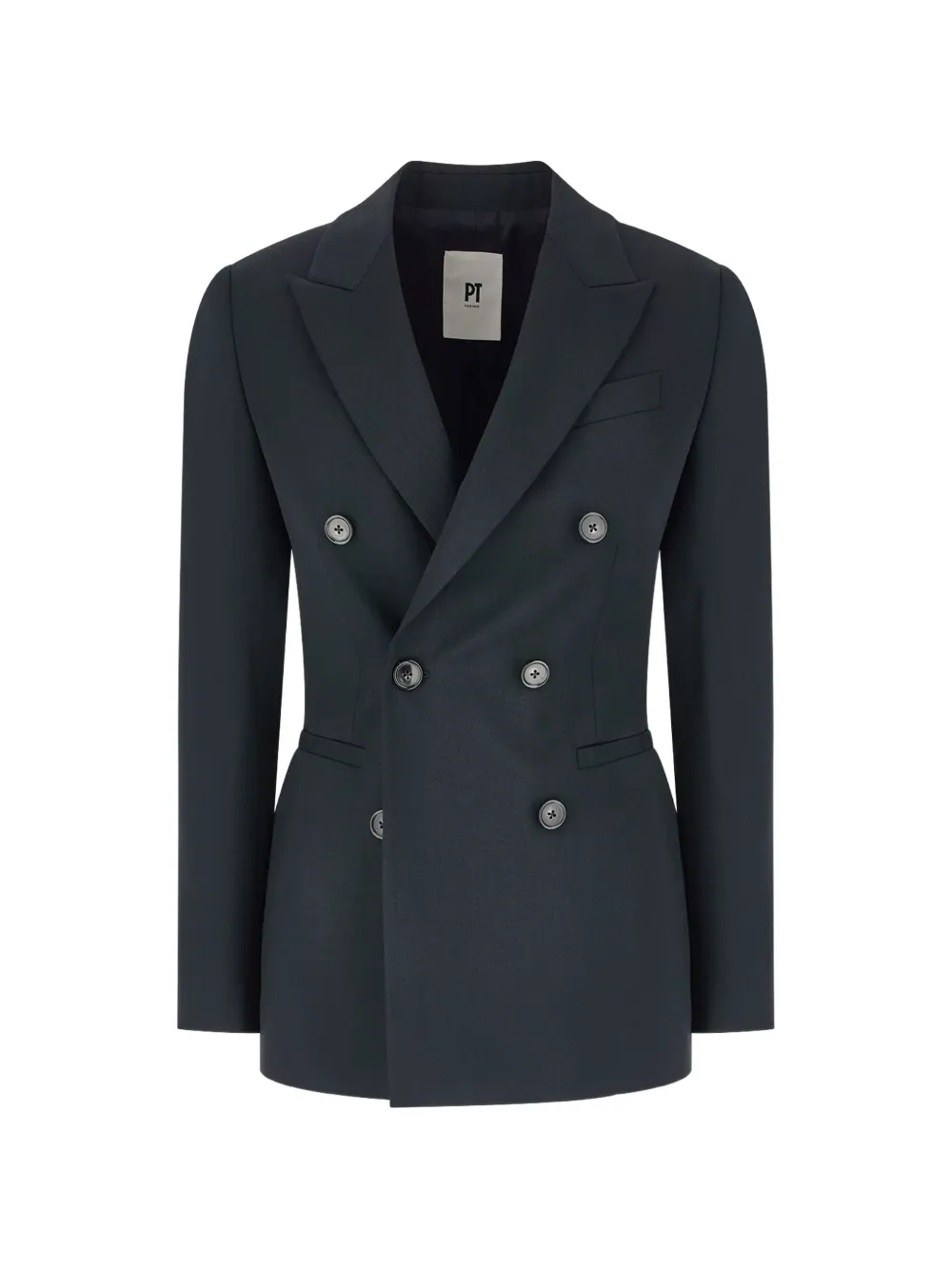 PT Torino peak-lapel double-breasted blazer - Blau