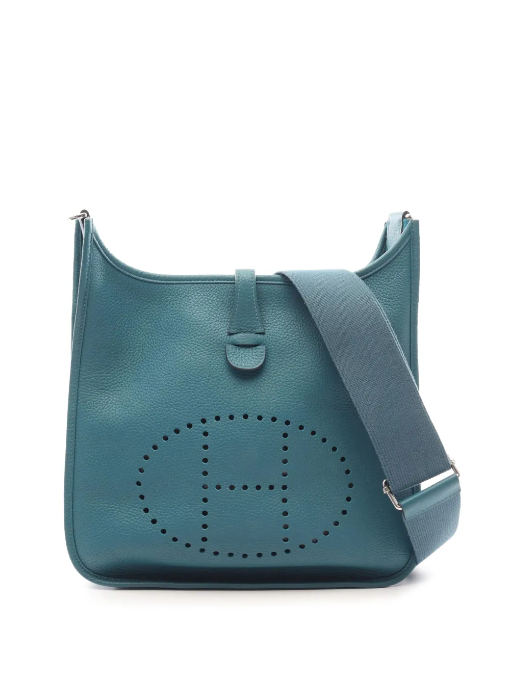Hermès Pre-Owned 2019 Clemence Evelyne III 29 crossbody bag - Blu