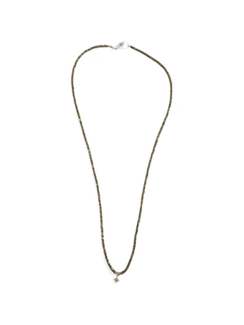 Madison faceted beaded charm necklace