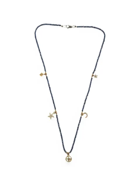 Madison multi-charm beaded necklace