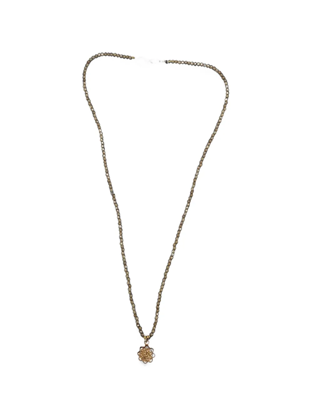 Madison Mandala faceted beaded necklace