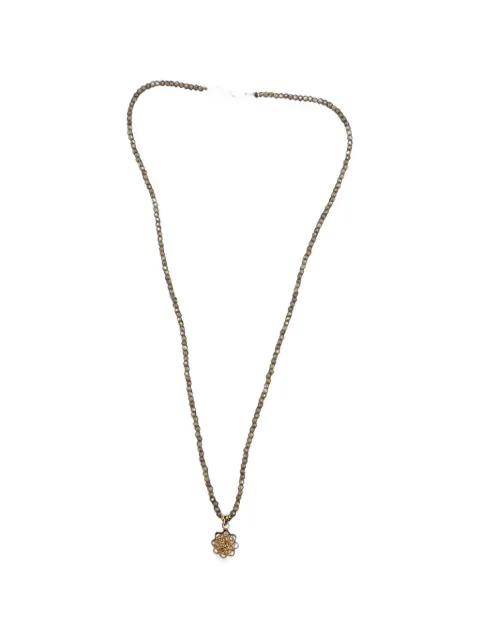 Madison Mandala faceted beaded necklace