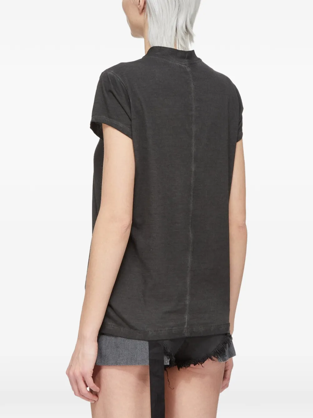 Rick Owens DRKSHDW T-shirt met pentagram-print Zwart