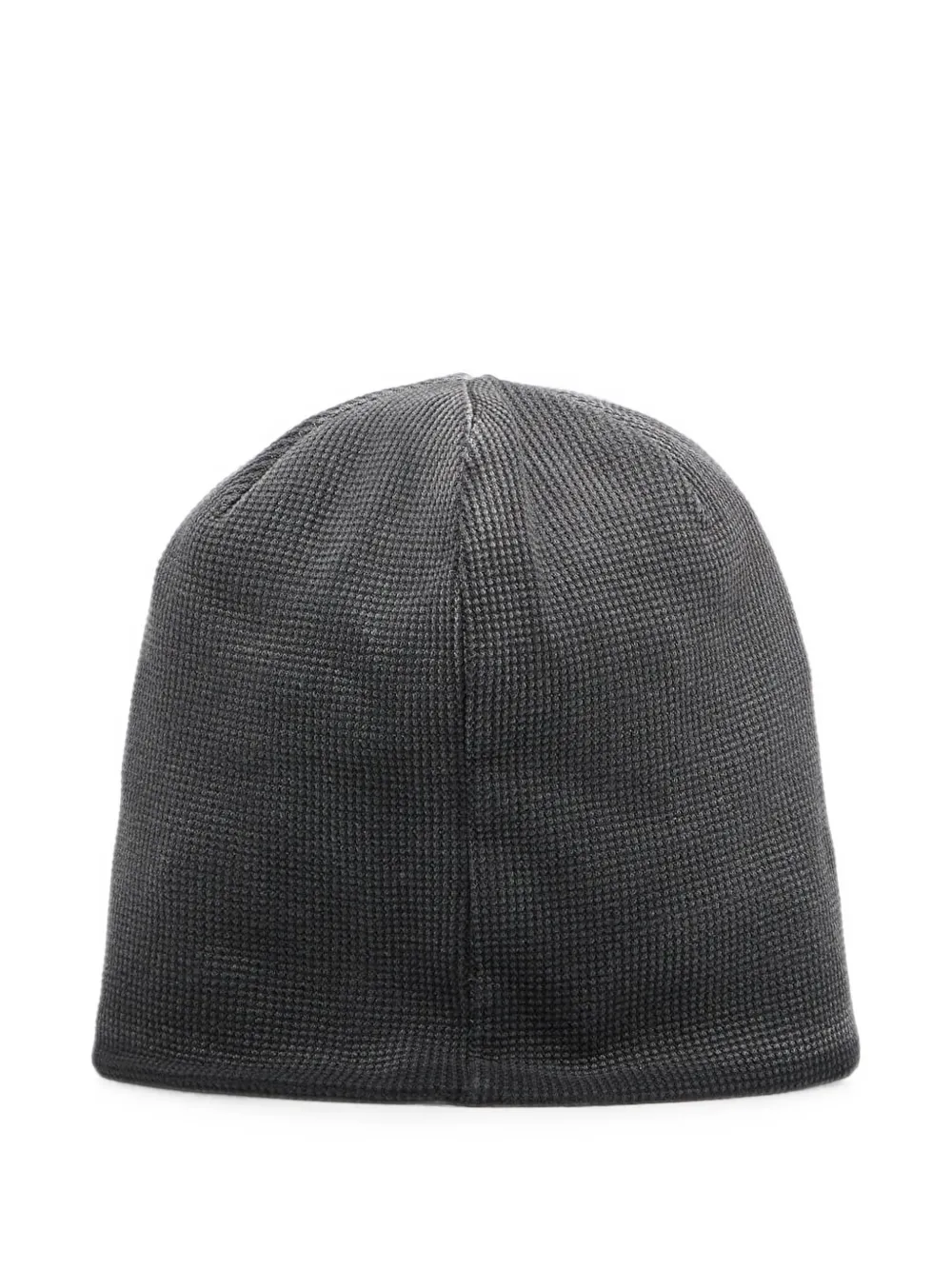 Represent Wafelgebreide muts Zwart