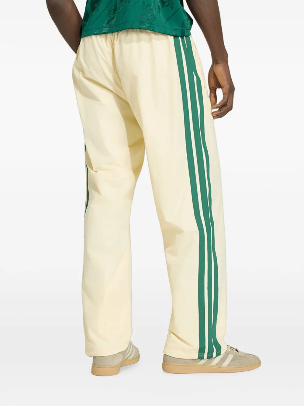 adidas Cutline trainingsbroek met zijstreep Beige