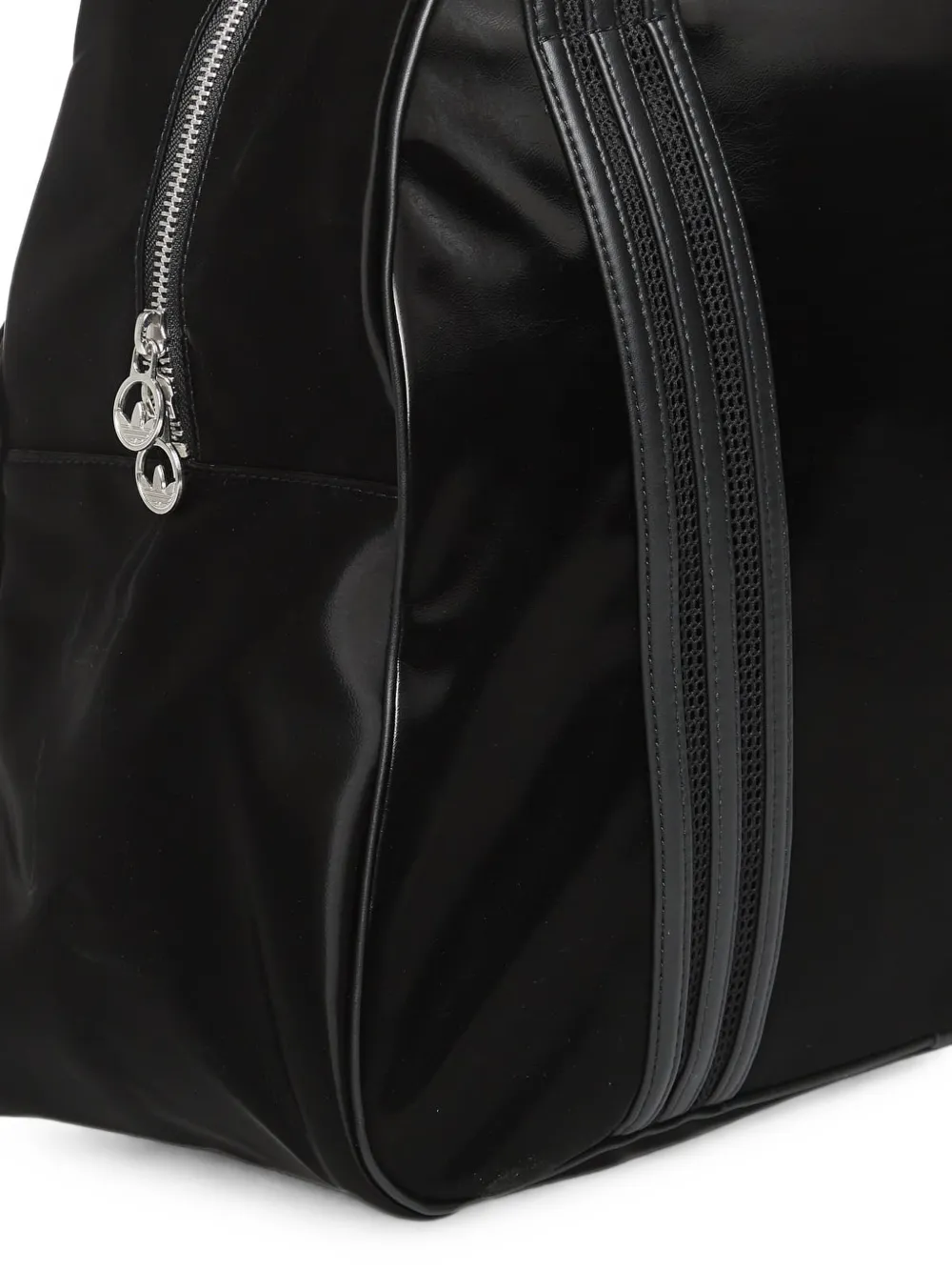 adidas Premium logo-plaque holdall Zwart