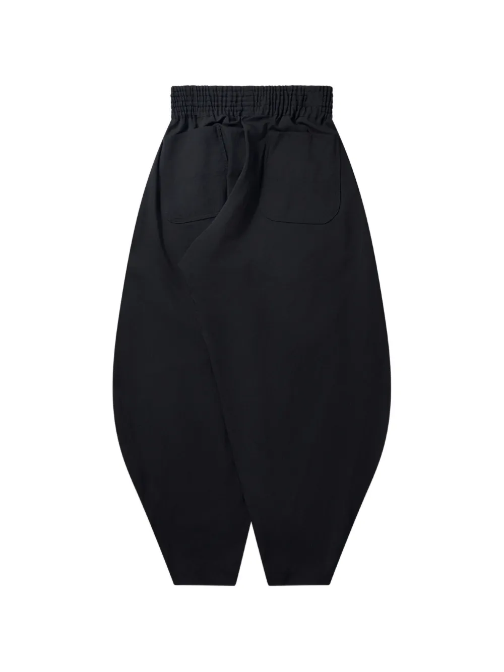 Black Comme Des Garçons Ballonbroek met elastische taille Zwart