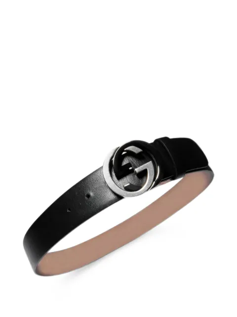 Gucci Interlocking G leather belt