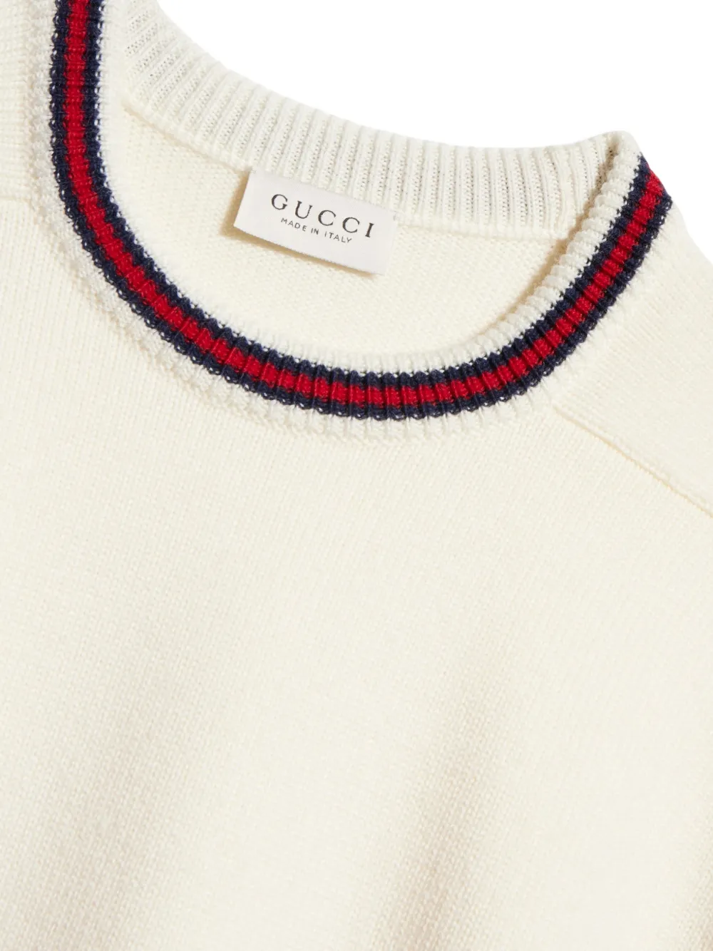 Gucci Kids Trui met raglan mouwen Beige