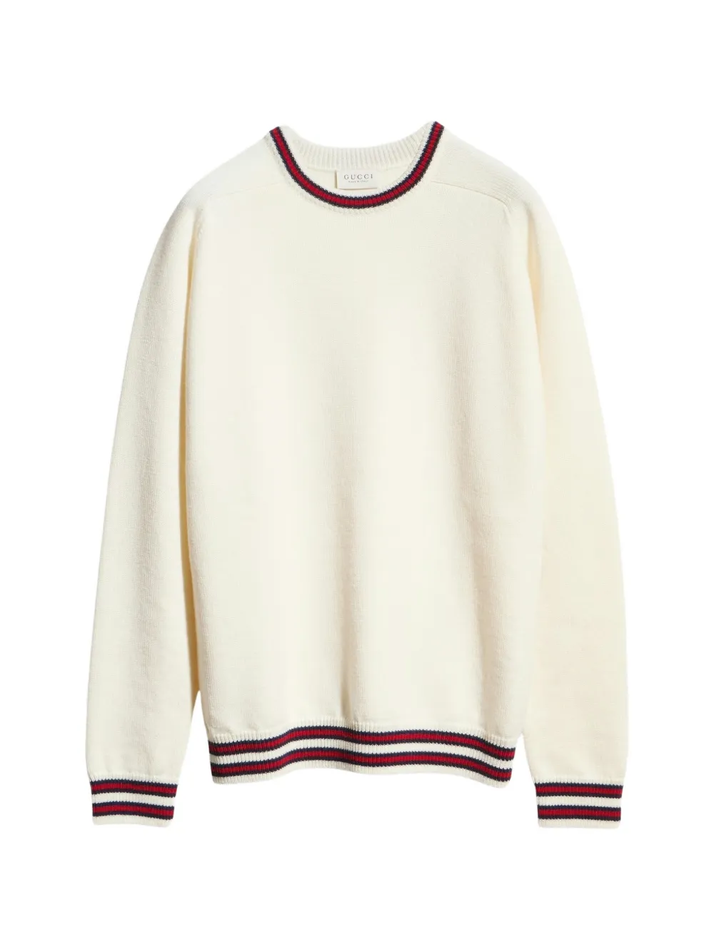 Gucci Kids Trui met raglan mouwen Beige