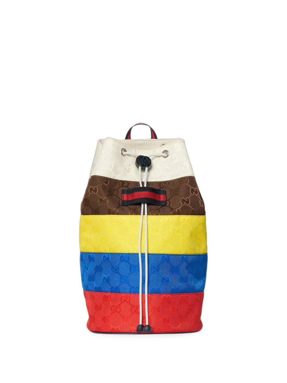 Gucci Kids' Gg Supreme Backpack In Neutrals