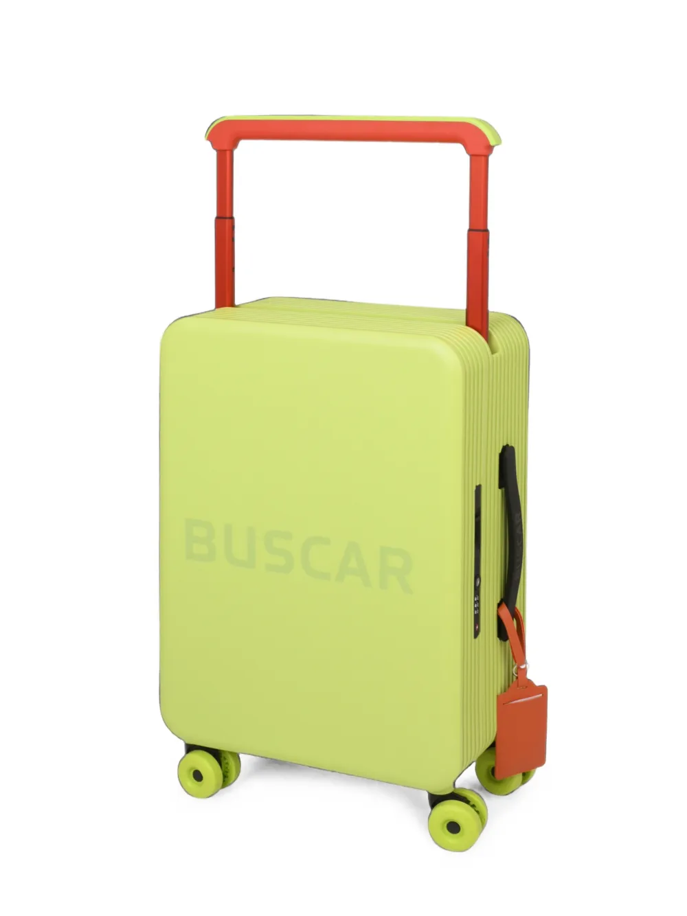 BUSCAR 1 logo-print ribbed cabin bag