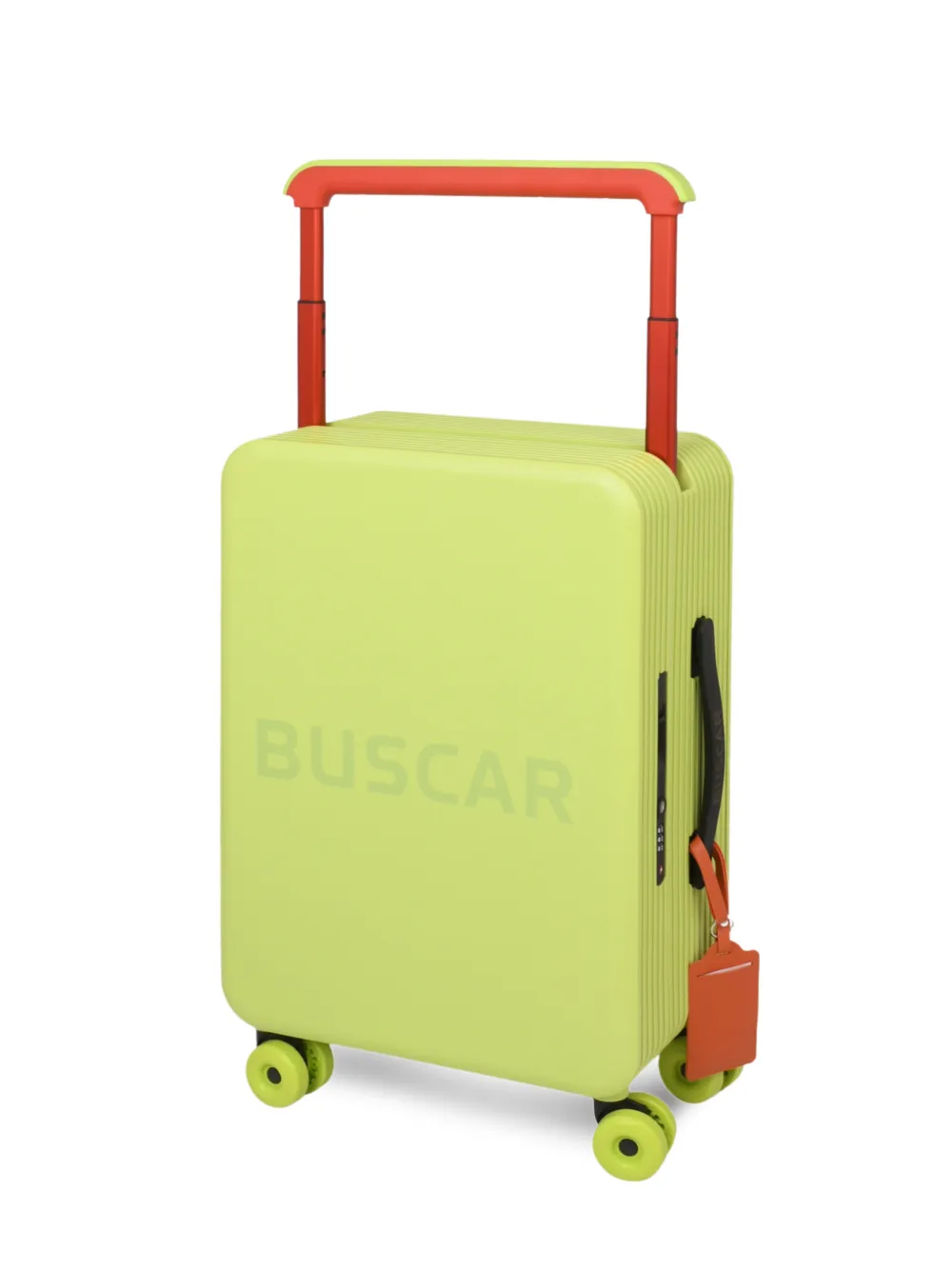 BUSCAR 1 logo-print ribbed cabin bag