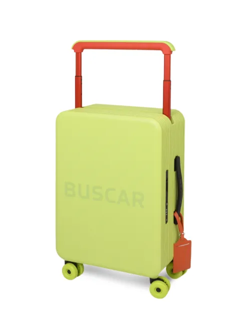 BUSCAR 1 logo-print ribbed cabin bag