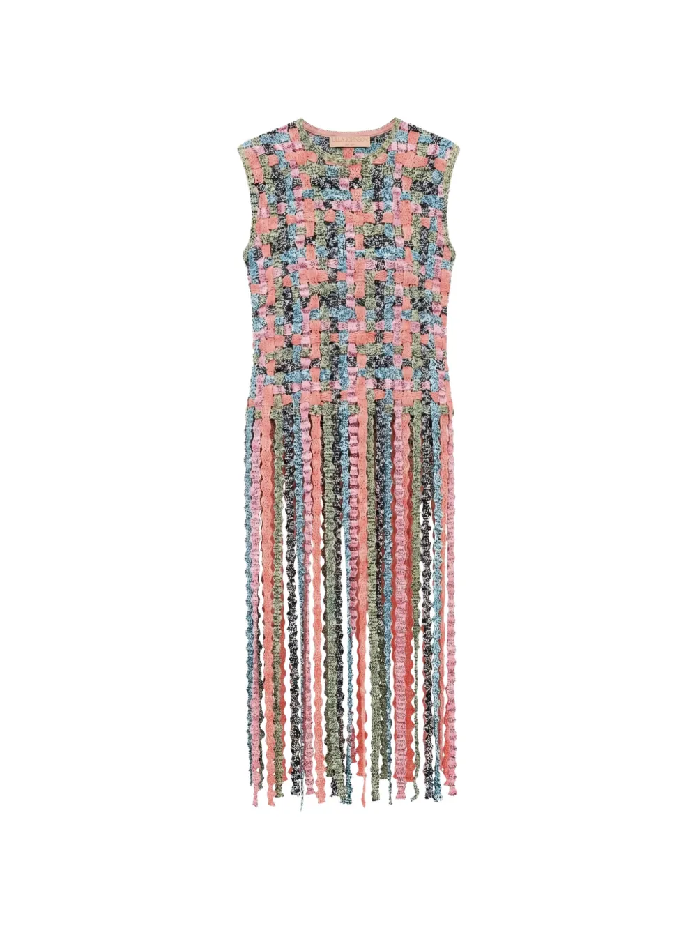 Ulla Johnson Alexis fringe-trimmed knit maxi dress