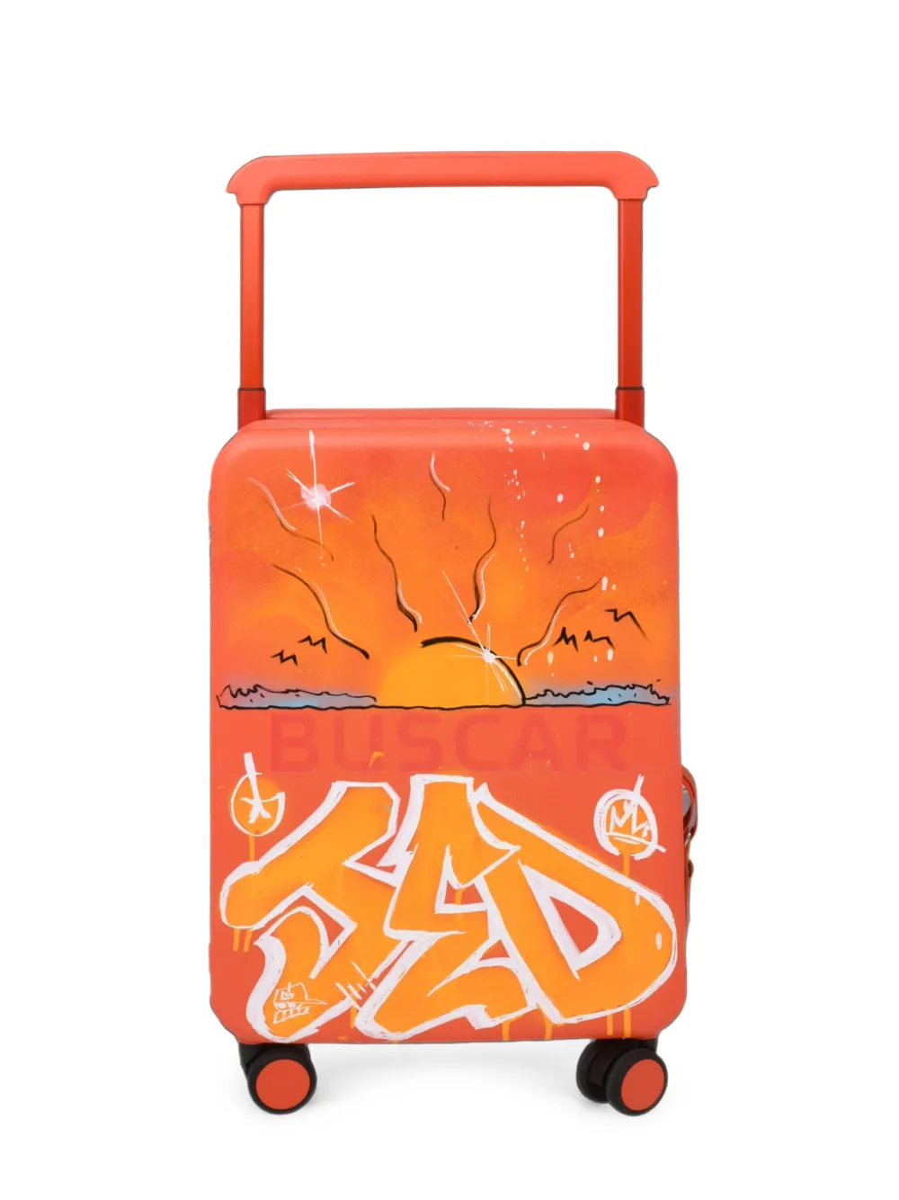 BUSCAR 1 hand-painted suitcase