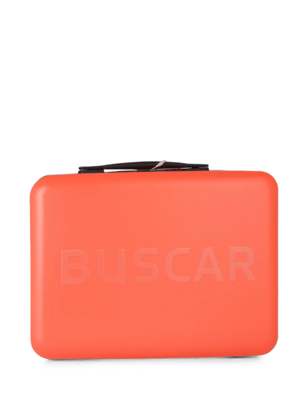 BUSCAR 1 logo-print ribbed suitcase