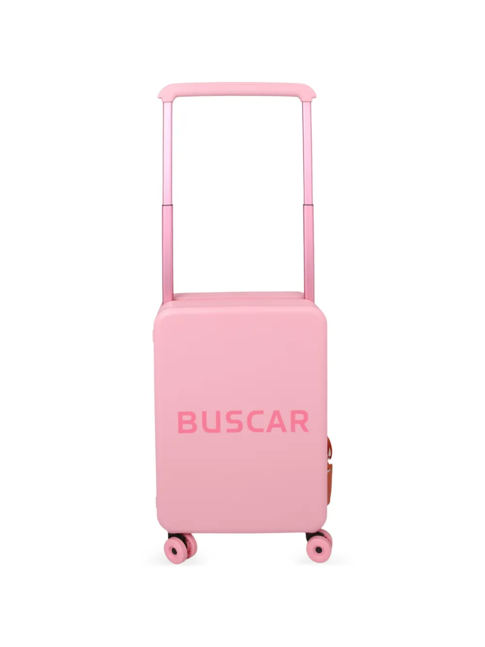 BUSCAR 1 logo-print ribbed suitcase