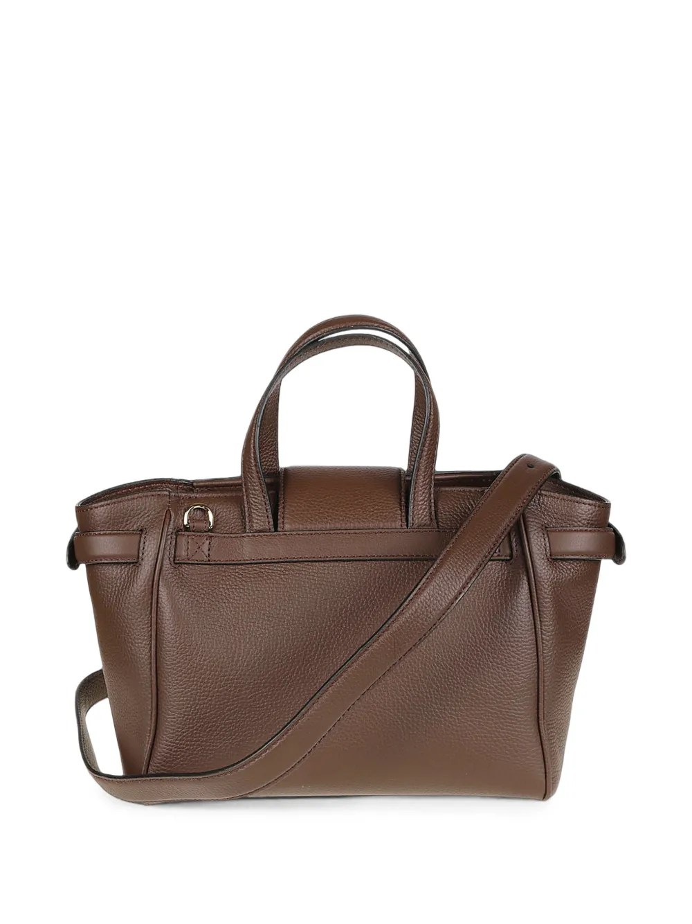 Lancel S Thea leren shopper met textuur Bruin