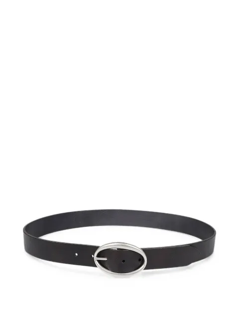 Orciani oval-buckle leather belt