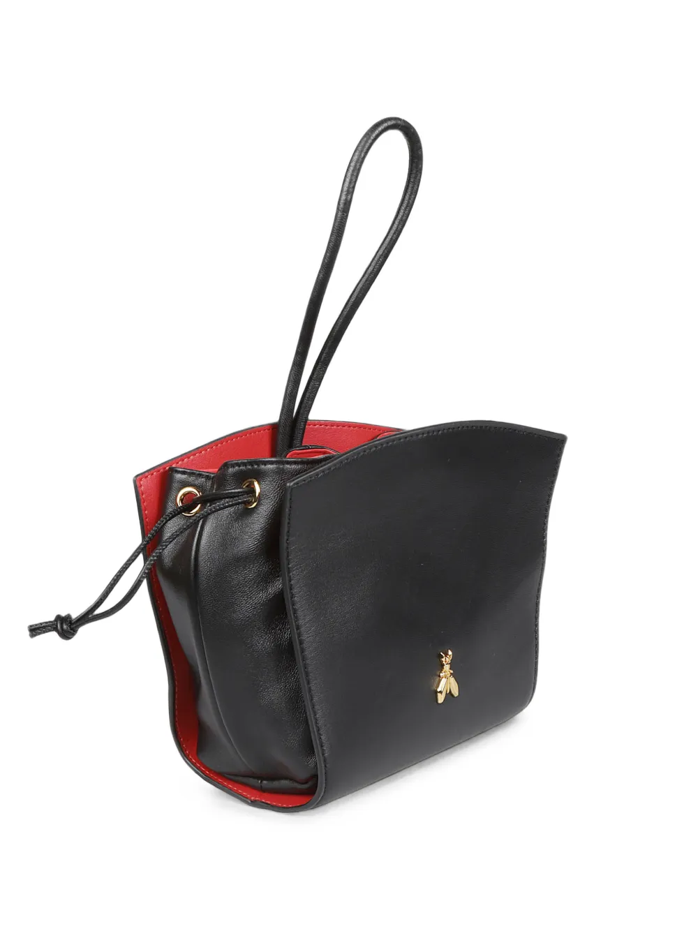 Patrizia Pepe Fly-plaque drawstring shoulder bag